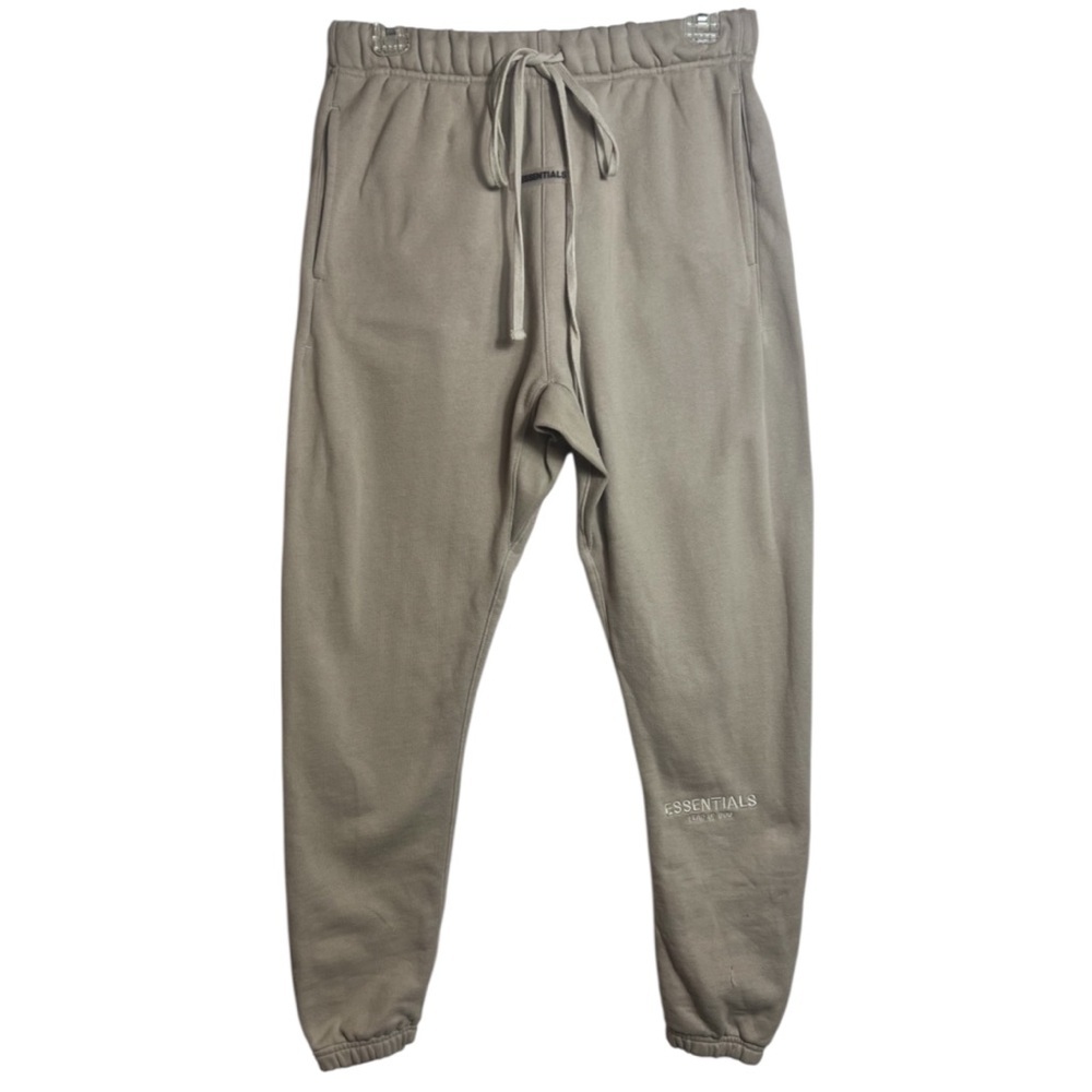 Fear Of God Essentials Sweatpant Jogger Taupe Relaxed Streetwear Pockets